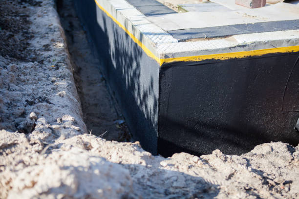 Residential Emergency Waterproofing installation at a Gladstone, OR home by SJ Waterproofing Pros